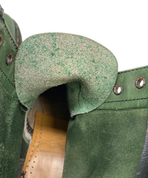 Dr.Martens（ドクターマーチン）Dr.Martens (ドクターマーチン) 8ホールブーツ グリーン サイズ:記載なしの古着・服飾アイテム