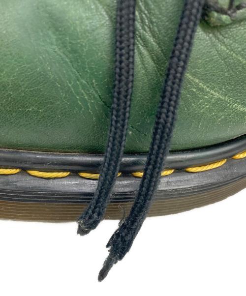 Dr.Martens（ドクターマーチン）Dr.Martens (ドクターマーチン) 8ホールブーツ グリーン サイズ:記載なしの古着・服飾アイテム