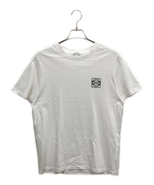LOEWE（ロエベ）LOEWE (ロエベ) 半袖カットソー ホワイト サイズ:SIZE Mの古着・服飾アイテム