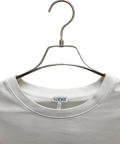 LOEWE（ロエベ）LOEWE (ロエベ) 半袖カットソー ホワイト サイズ:SIZE Mの古着・服飾アイテム