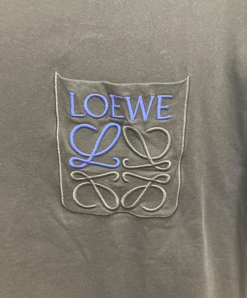 LOEWE（ロエベ）LOEWE (ロエベ) 半袖カットソー ブラック サイズ:SIZE Sの古着・服飾アイテム