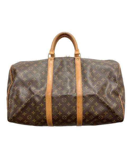 LOUIS VUITTON（ルイ ヴィトン）LOUIS VUITTON (ルイ ヴィトン) ボストンバッグ ブラウンの古着・服飾アイテム