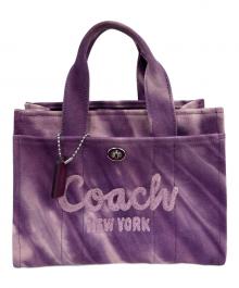 COACH（コーチ）の古着「トートバッグ」｜パープル