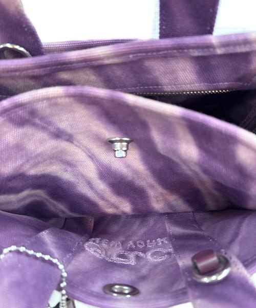 COACH（コーチ）COACH (コーチ) トートバッグ パープルの古着・服飾アイテム