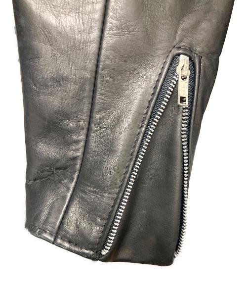 Schott（ショット）Schott (ショット) ライナー付きレザージャケット ブラック サイズ:SIZE36の古着・服飾アイテム