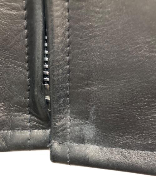 Schott（ショット）Schott (ショット) ライナー付きレザージャケット ブラック サイズ:SIZE36の古着・服飾アイテム