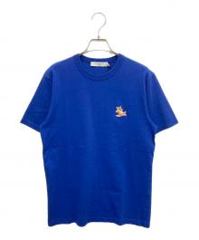 maison kitsune（メゾンキツネ）の古着「半袖Tシャツ」｜ブルー