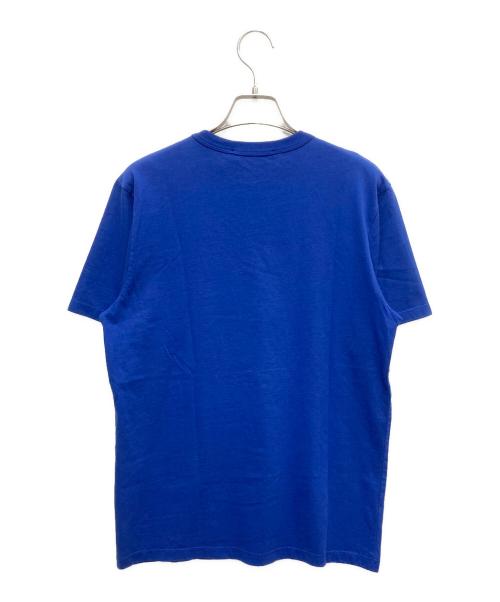 maison kitsune（メゾンキツネ）maison kitsune (メゾンキツネ) 半袖Tシャツ ブルー サイズ:SIZE XSの古着・服飾アイテム