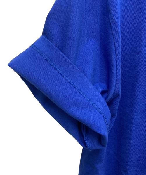 maison kitsune（メゾンキツネ）maison kitsune (メゾンキツネ) 半袖Tシャツ ブルー サイズ:SIZE XSの古着・服飾アイテム
