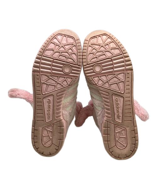 adidas（アディダス）adidas (アディダス) JEREMY SCOTT (ジェレミー スコット) ハイカットスニーカー ピンク サイズ:SIZE 28.5cmの古着・服飾アイテム