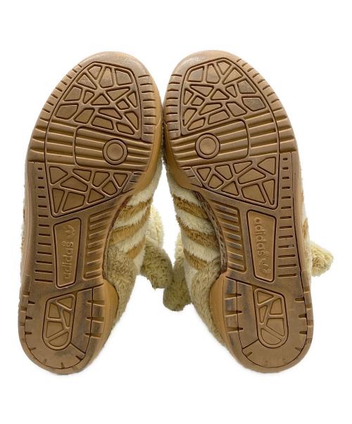 adidas（アディダス）adidas (アディダス) JEREMY SCOTT (ジェレミー スコット) ハイカットスニーカー ブラウン サイズ:SIZE 24cmの古着・服飾アイテム