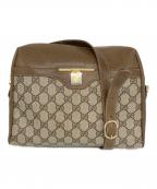 GUCCIグッチ）の古着「ショルダーバッグ」｜ブラウン