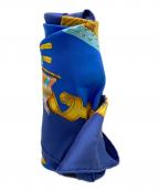 HERMESエルメス）の古着「シルクスカーフ」｜ブルー