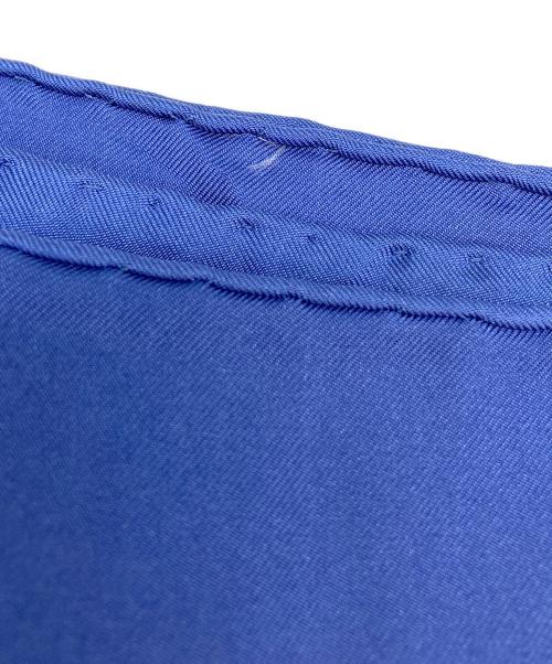 HERMES（エルメス）HERMES (エルメス) シルクスカーフ ブルーの古着・服飾アイテム