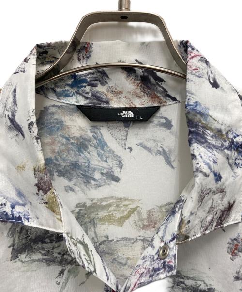THE NORTH FACE（ザ ノース フェイス）THE NORTH FACE (ザ ノース フェイス) オープンカラーシャツ ホワイト サイズ:SIZE Lの古着・服飾アイテム