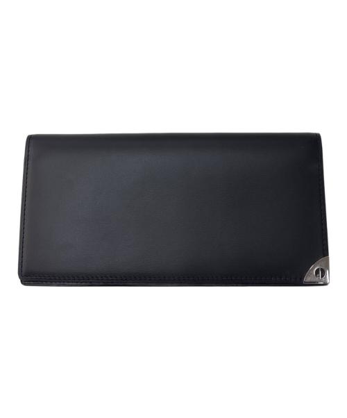 ALFRED DUNHILL（アルフレッド・ダンヒル）ALFRED DUNHILL (アルフレッド・ダンヒル) 長財布 ブラックの古着・服飾アイテム