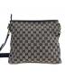 GUCCI (グッチ) ショルダーバッグ　GG　388926 ネイビー×ベージュ：40000円