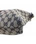 中古・古着 GUCCI (グッチ) ショルダーバッグ　GG　388926 ネイビー×ベージュ：40000円