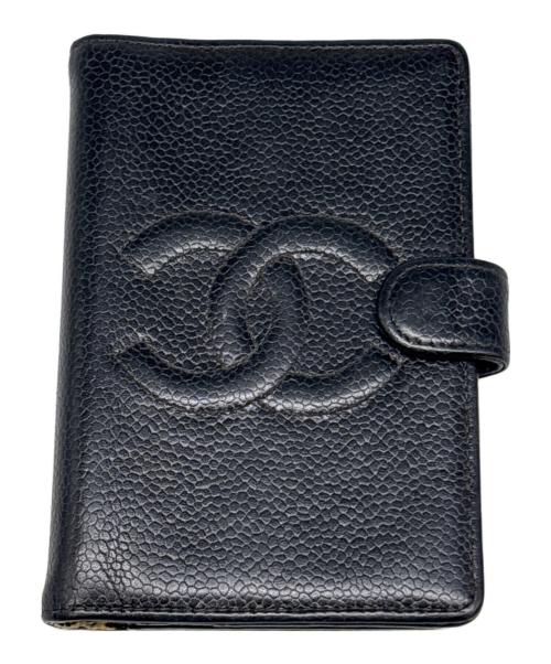 CHANEL（シャネル）CHANEL (シャネル) 手帳カバー ブラックの古着・服飾アイテム