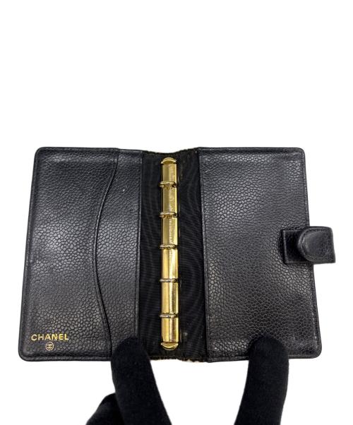 CHANEL（シャネル）CHANEL (シャネル) 手帳カバー ブラックの古着・服飾アイテム