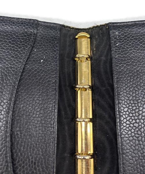 CHANEL（シャネル）CHANEL (シャネル) 手帳カバー ブラックの古着・服飾アイテム