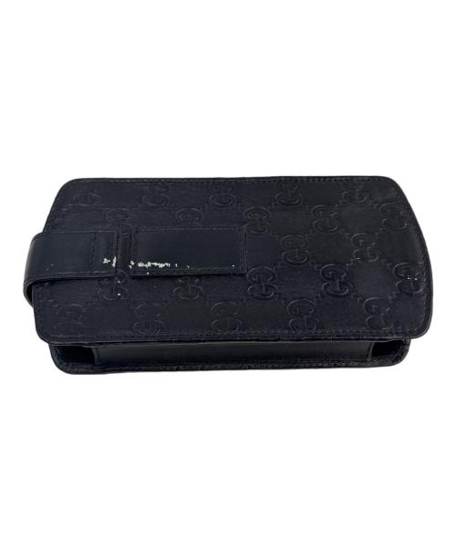 GUCCI（グッチ）GUCCI (グッチ) モバイルケース　162356　GG ブラックの古着・服飾アイテム