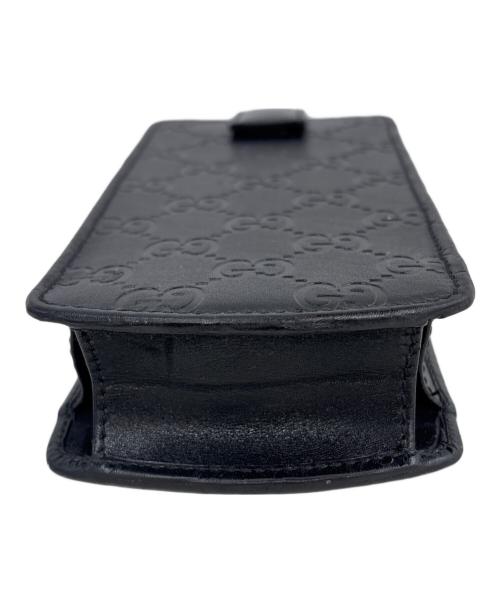 GUCCI（グッチ）GUCCI (グッチ) モバイルケース　162356　GG ブラックの古着・服飾アイテム