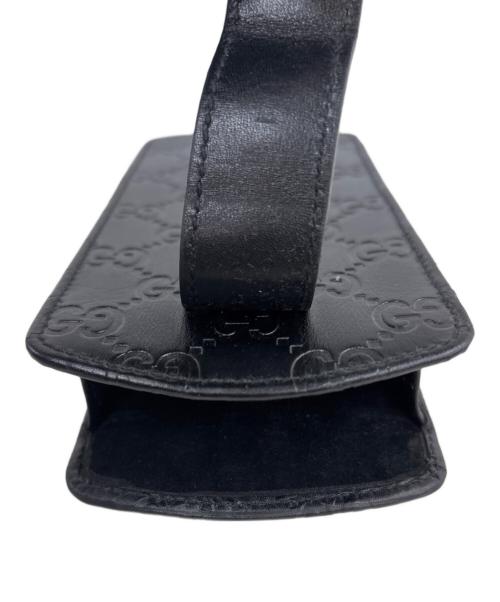 GUCCI（グッチ）GUCCI (グッチ) モバイルケース　162356　GG ブラックの古着・服飾アイテム