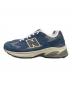 NEW BALANCE (ニューバランス) ローカットスニーカー ネイビー サイズ:SIZE 26cm：12000円