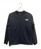 THE NORTH FACEザ ノース フェイス）の古着「中綿カットソー」｜ブラック