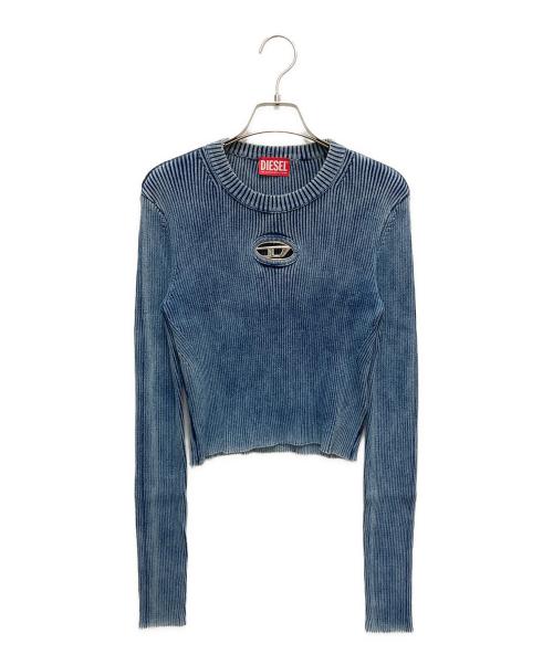 DIESEL（ディーゼル）DIESEL (ディーゼル) ニット ネイビー サイズ:SIZE Mの古着・服飾アイテム