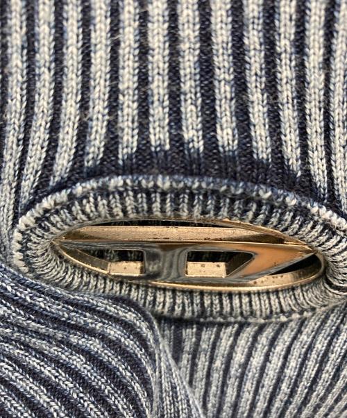 DIESEL（ディーゼル）DIESEL (ディーゼル) ニット ネイビー サイズ:SIZE Mの古着・服飾アイテム