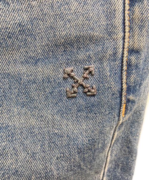 OFFWHITE（オフホワイト）OFFWHITE (オフホワイト) デニムパンツ インディゴ サイズ:SIZE 81cm (W32)の古着・服飾アイテム