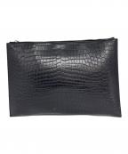 Saint Laurent Parisサンローランパリ）の古着「クラッチバッグ」｜ブラック