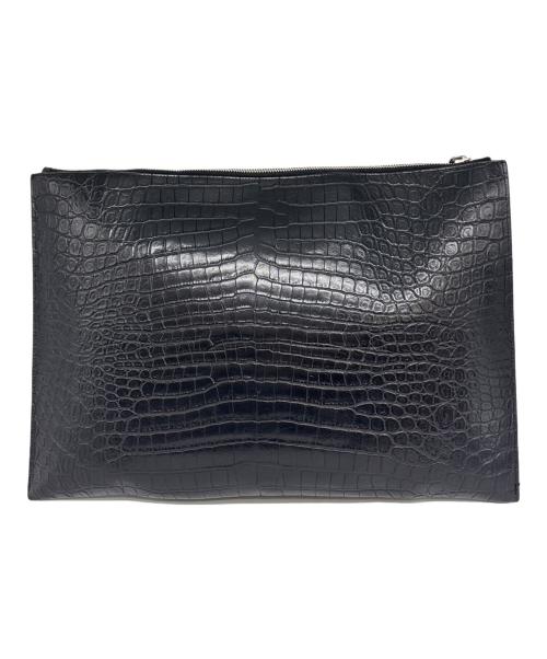 Saint Laurent Paris（サンローランパリ）Saint Laurent Paris (サンローランパリ) クラッチバッグ ブラックの古着・服飾アイテム