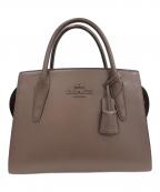 COACHコーチ）の古着「2WAYショルダーバッグ　CP086　ラージ アンドレア キャリーオール」｜ベージュ