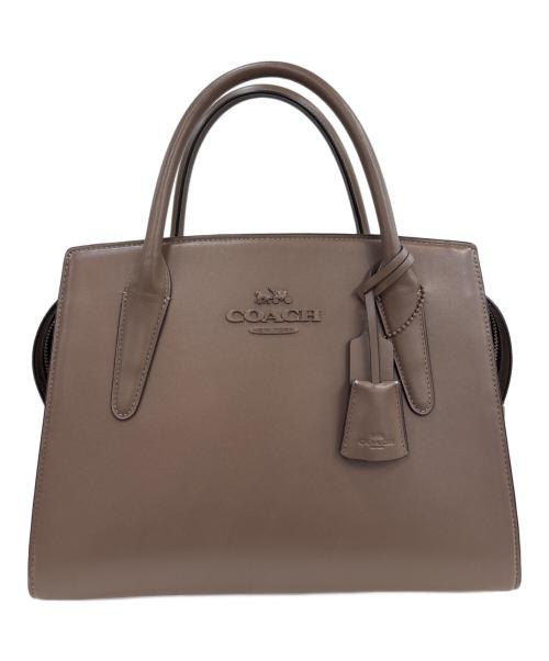 COACH（コーチ）COACH (コーチ) 2WAYショルダーバッグ　CP086　ラージ アンドレア キャリーオール ベージュの古着・服飾アイテム