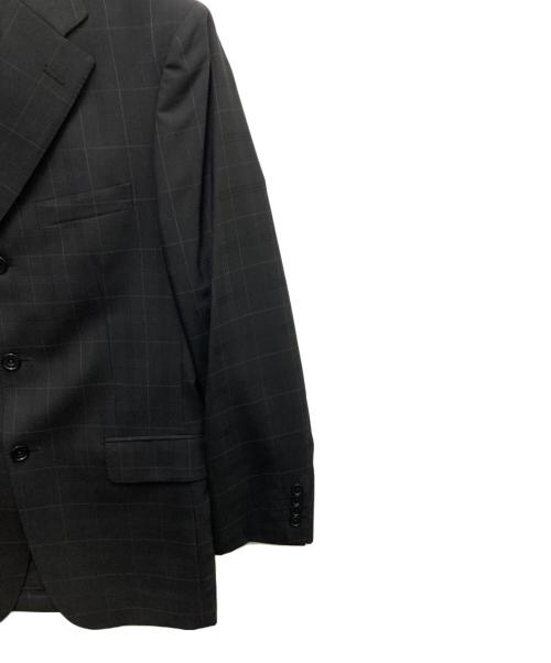 BURBERRY BLACK LABEL（バーバリーブラックレーベル）BURBERRY BLACK LABEL (バーバリーブラックレーベル) 3ボタンセットアップスーツ ブラック サイズ:40Rの古着・服飾アイテム