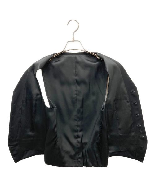 BURBERRY BLACK LABEL（バーバリーブラックレーベル）BURBERRY BLACK LABEL (バーバリーブラックレーベル) 3ボタンセットアップスーツ ブラック サイズ:40Rの古着・服飾アイテム