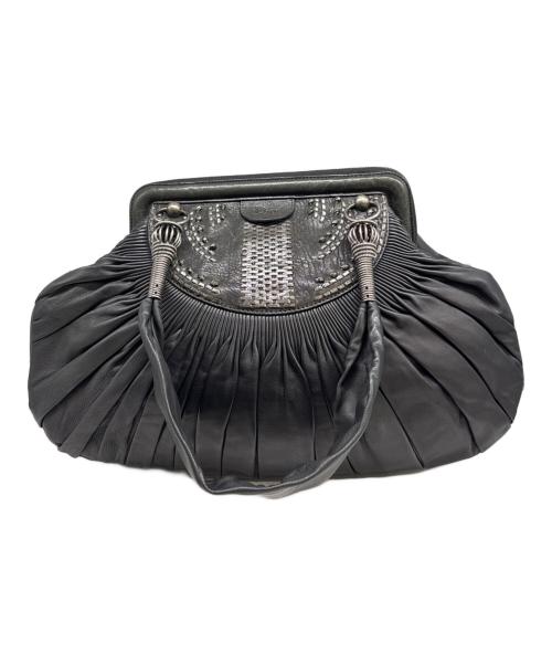 Christian Dior（クリスチャン ディオール）Christian Dior (クリスチャン ディオール) トートバッグ　プリッセバスケット ブラックの古着・服飾アイテム