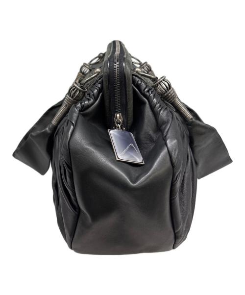 Christian Dior（クリスチャン ディオール）Christian Dior (クリスチャン ディオール) トートバッグ　プリッセバスケット ブラックの古着・服飾アイテム