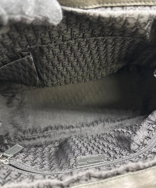 Christian Dior（クリスチャン ディオール）Christian Dior (クリスチャン ディオール) トートバッグ　プリッセバスケット ブラックの古着・服飾アイテム