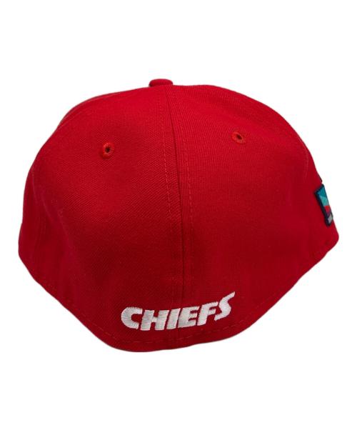 New Era（ニューエラ）New Era (ニューエラ) キャップ　Red Kansas City Chiefs Throwback Cord 59FIFTY レッドの古着・服飾アイテム