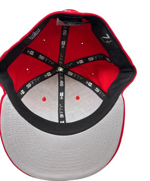 New Era（ニューエラ）New Era (ニューエラ) キャップ　Red Kansas City Chiefs Throwback Cord 59FIFTY レッドの古着・服飾アイテム
