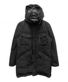 BURBERRY BLACK LABEL（バーバリーブラックレーベル）の古着「ダウンジャケット」｜ブラック