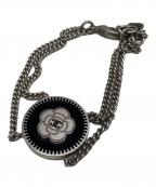 CHANELシャネル）の古着「ブレスレット」｜ブラック