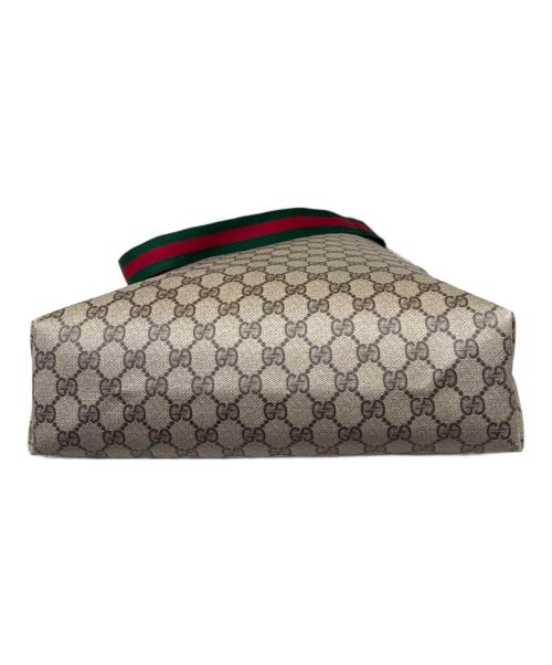GUCCI（グッチ）GUCCI (グッチ) GGプラス トートバッグ ブラウンの古着・服飾アイテム