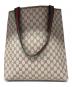 GUCCI (グッチ) GGプラス トートバッグ ブラウン：16000円