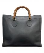 GUCCIグッチ）の古着「ハンドバッグ」｜ブラック