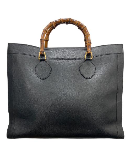 GUCCI（グッチ）GUCCI (グッチ) ハンドバッグ ブラックの古着・服飾アイテム